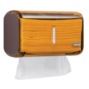 DISPENSER P/ PAPEL TOALHA COMPACTO URBAN GLASS MARROM