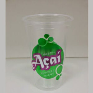 Copo descartável PP 440ml Impresso Açai 20x50 Cx 1000