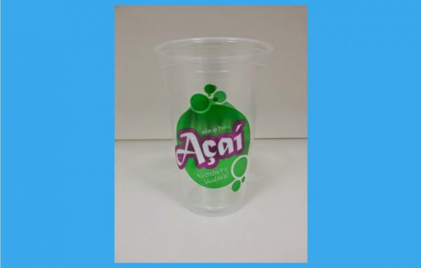 Copo descartável PP 440ml Impresso Açai 20x50 Cx 1000