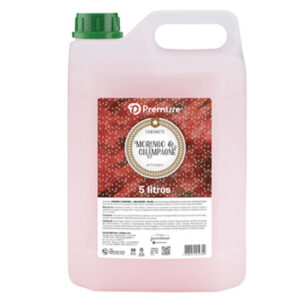 SABONETE LÍQUIDO 5L MORANGO COM CHAMPAGNHE CX 4X1