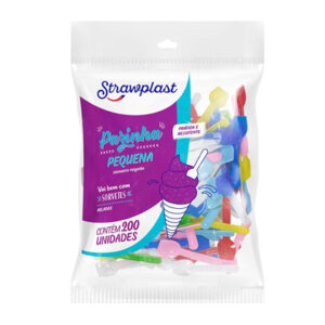 Pazinha colorida pequena mista 6x500