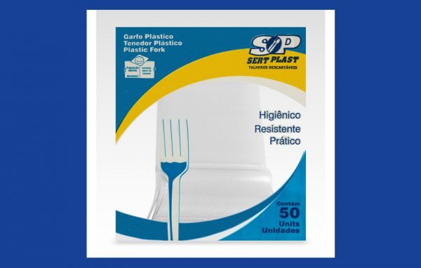GARFO REFEIÇÃO CRISTAL 20X50