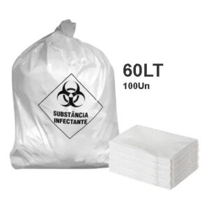 SACO P/ LIXO HOSPITALAR 100X1 60L