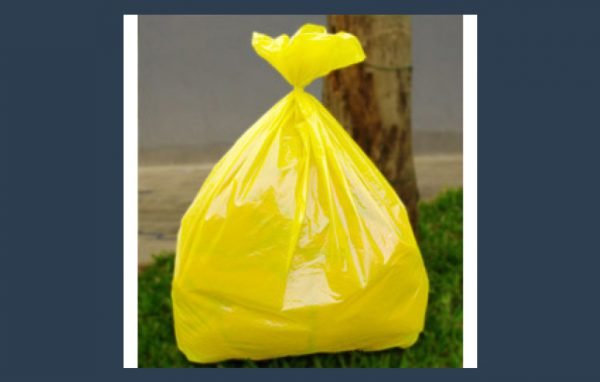 SACO P/ LIXO 100L AMARELO 100X1