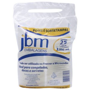 KIT POTE TAMPA "PP" 2000ML